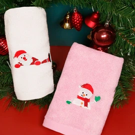 Songwol Towel Christmas Jump 130g 1 sheet face towel commemorative towel return gift, evenly distributed (random) / 송월타올 크리스마스 점프 130g 1매 세면타올 기념수건 답례품, 골고루(랜덤)