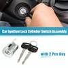 Motoforti Ignition Lock Cylinder Switch Assembly with Keys Suitable for