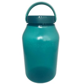 Tupperware to Go Big Boy 3.0 L with Fermentation Lid, Dark Green, Fermentation Container, Preserving, Preserving, Storage Container, Snack Container, Water Bottle, Milk Juice Bottle