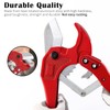 Sharp-tec Plastic Pipe Cutter 3-42mm, Heavy Duty Ratchet PVC Pipe