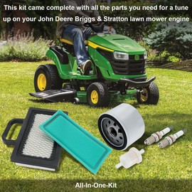 Hipa 499486 698754 Air Filter 492932 Oil Filter for JD L120 LA145 L111 D130 LA135 LA120 D140 L118 LA130 LA140 125 Z425 18-26HP Intek Engine 499486S 273638 492932S 696854 AM125424 696854 tune up kit