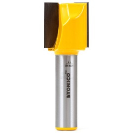 YONICO Router Bits Straight Bit 1-Inch Diameter X 1-Inch Height 1/2-Inch Shank 14030