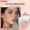 UCANBE Glow Bronzer, Long-Lasting Baked Shimmer Bronzing Powder - 02