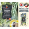 Hack 4535 Outdoor Water Shower Bag, Camping, Black, 3.2 gal
