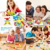 lankai Tangram, Children's Geometric Shapes Wooden Puzzles, Intelligence Puzzle Tangram,