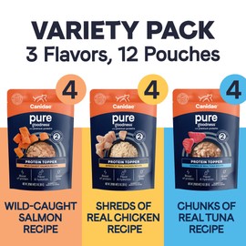 Canidae Pure Protein Topper Variety Pack, 3 oz., Case of 12