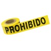 Cinta de Seguridad Señalización Delimitadora Delimitante Amarillo Rojo 3 Pulgadas