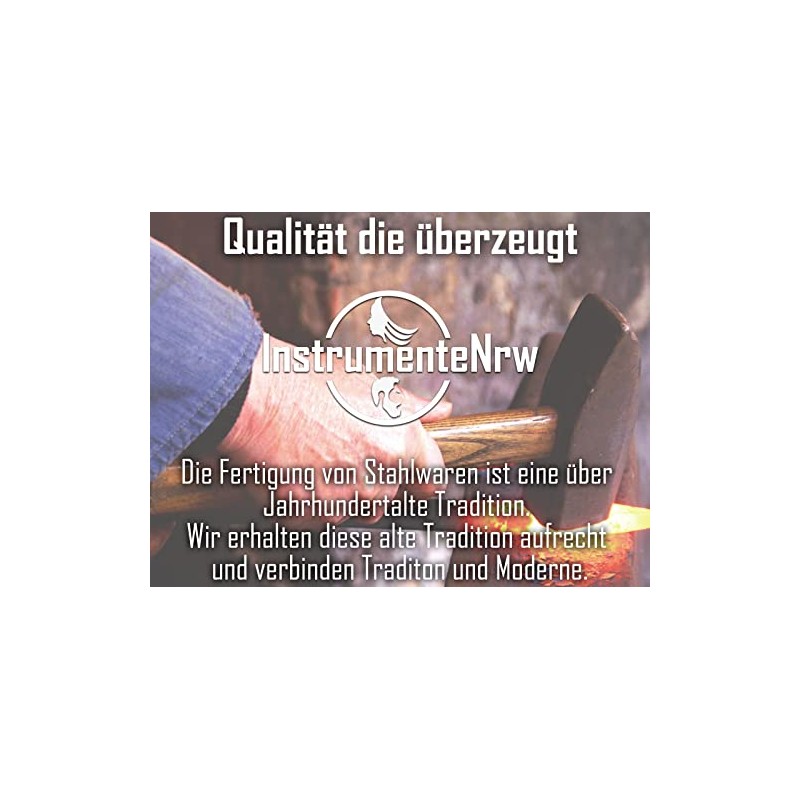 Nagelhautzange Hautzange Excellent-Solingen mit 5 mm Schnittfläche aus rostfreiem Edelstahl