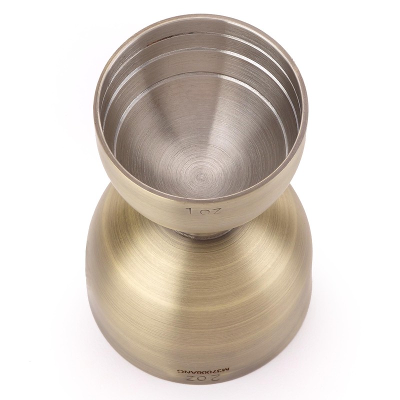 Barfly Heavy-Duty Straight Rim Bell Jigger, 1 oz x 2
