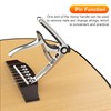 Olycism Capo for Guitar, Built-in Guitar Pick Holder, Guitar Bridges,