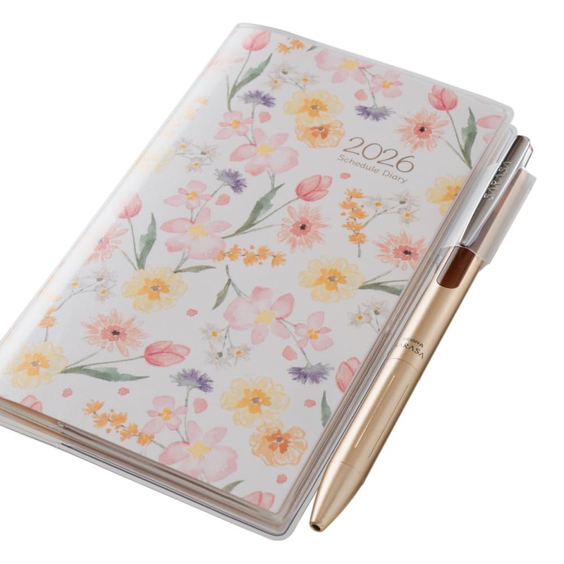 Noritsu Pagem Monthly Planner, Starts from April 2026, Lumiere Slim,