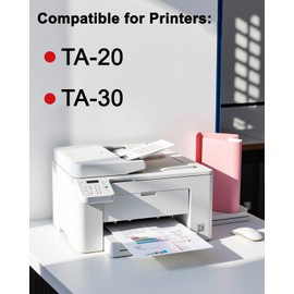 VASERINK PFI-030MBK Ink Cartridge, Matte Black, 55ML, Compatible with imagePROGRAF TA-20, TA-30, TM-240, TM-340, 1650 Pages, 1-Pack