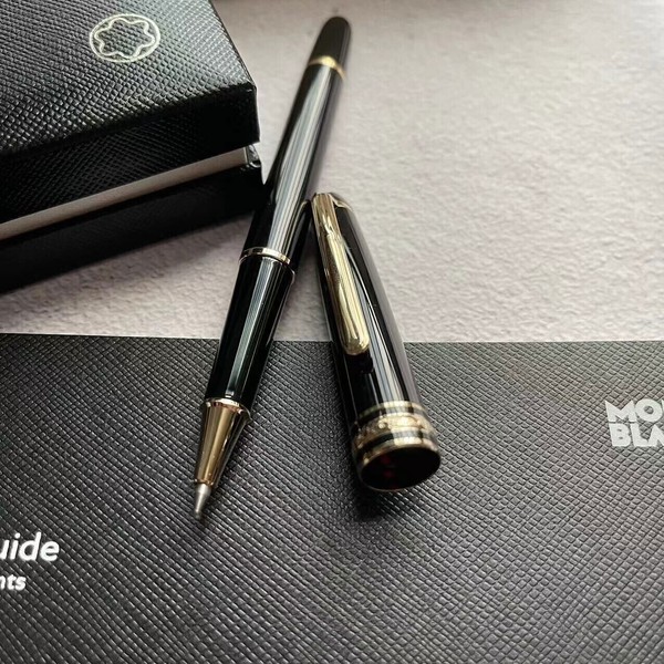 Montblanc New Montblanc Gold Classique Luxury Rollerball Pen 163 New