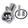 Carbole 21 Degree Chrome Water Neck Thermostat Housing Fit For