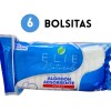 Algodón Plisado Absorbente Elie Naturals 50g (6 Bolsas)
