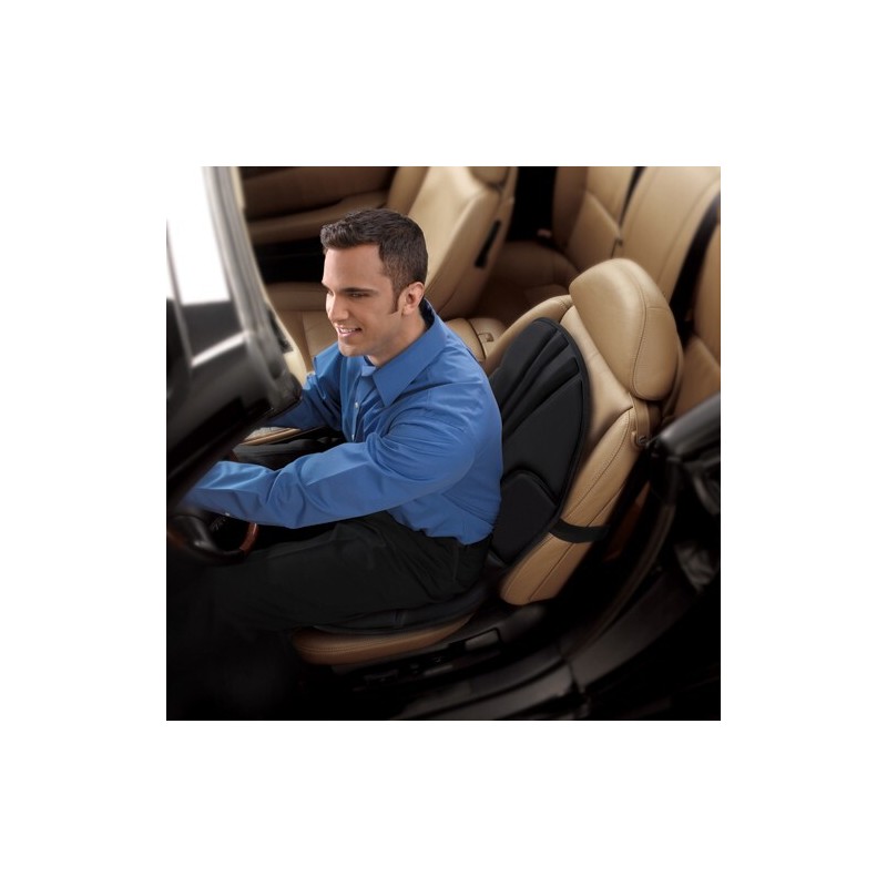 Obusforme CCBCMH01 Home/Auto Back & Seat Heated Massage Cushion for