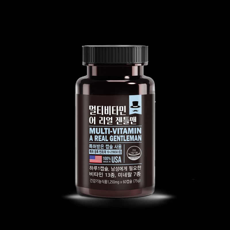 [온세일]남성 멀티비타민 (2개월분) 비타민 13종 미네랄 7종 올인원 하루 한알