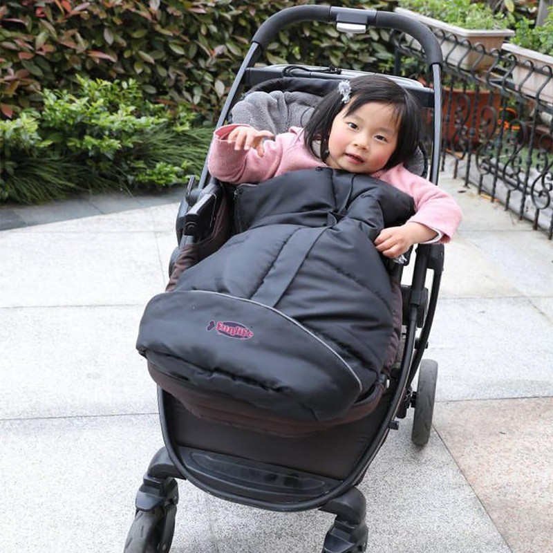 German Designed Universal Stroller Bunting Bag, 5 Way Zippers Style
