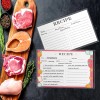 Hvswly 100PCS Recipe Card Protectors4x6 Waterproof Clear 4 x 6