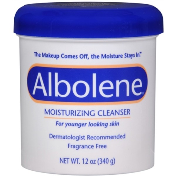 Albolene Moisturizing Cleanser Fragrance Free 12 oz (Pack of 6)