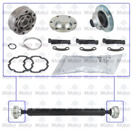 Mako 2x Front Driveshaft CV Joint Kits repair Both-Ends 2005-2015 Suzuki Grand Vitara
