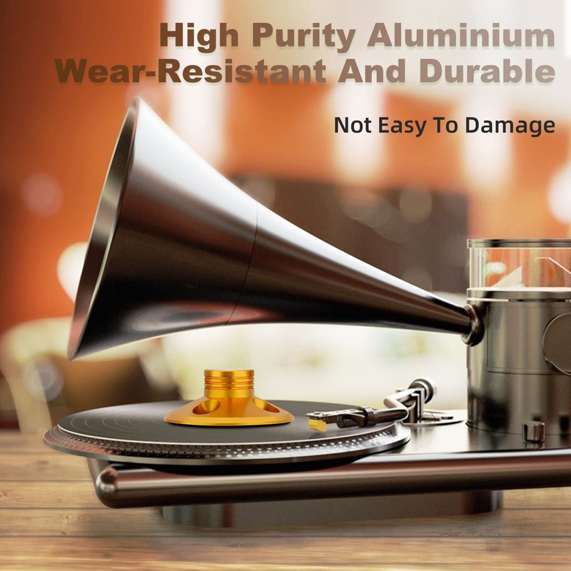Preffair 107g Record Weight Stabilizer Aluminum Turntable LP Vinyl Disc