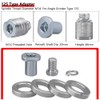Gasea M14 Angle Grinder to Grooving Machine Adapter Conversion Head
