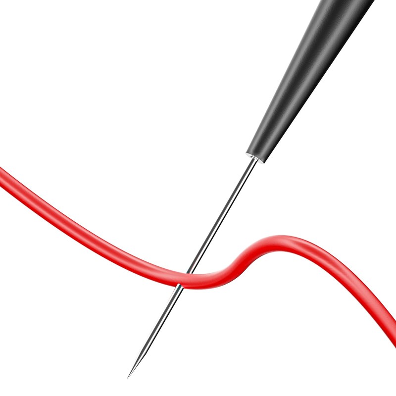 Goupchn 30PCS Back Probes with Three Angles Insulation Back Probes