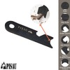 PISAU 12.7 cm Ferrocerium Ferro Rod Flint Fire Starter Waterproof
