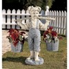 Design Toscano Flowers for Felicity Little Girl Garden Statue with