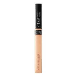 Maybelline Corrector Fit Me, 6.8 g, acabado natural, cubre imperfecciones todo el día