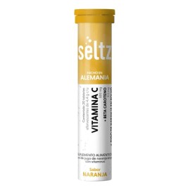 Vitamina Seltz Polvo Sabor Naranja Tabletas