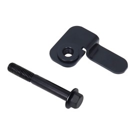 Adasidy Adasidy Front Track Bar Bolt and Flag Nut Retainer Compatible with Jeep Wrangler TJ 1997-2006, Cherokee XJ 1984-2001, Grand Cherokee ZJ 1993-1998 Replaces 6504449(black-1pcs)