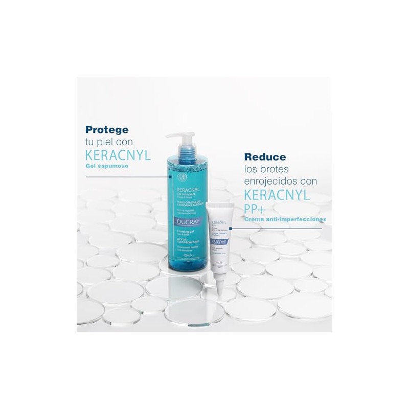Ducray Keracnyl Pp, Crema Facial Antiimperfecciones, 30ml