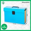 ADEPTNA Highly Durable 19 Pocket Expanding Box File Organiser A4