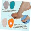 Mobestech 4 Pairs Half Size Pad Thicken Feet Shoe Insert