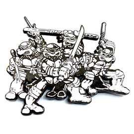 All Four Comic Brothers: Collectible Enamel Mega Pin