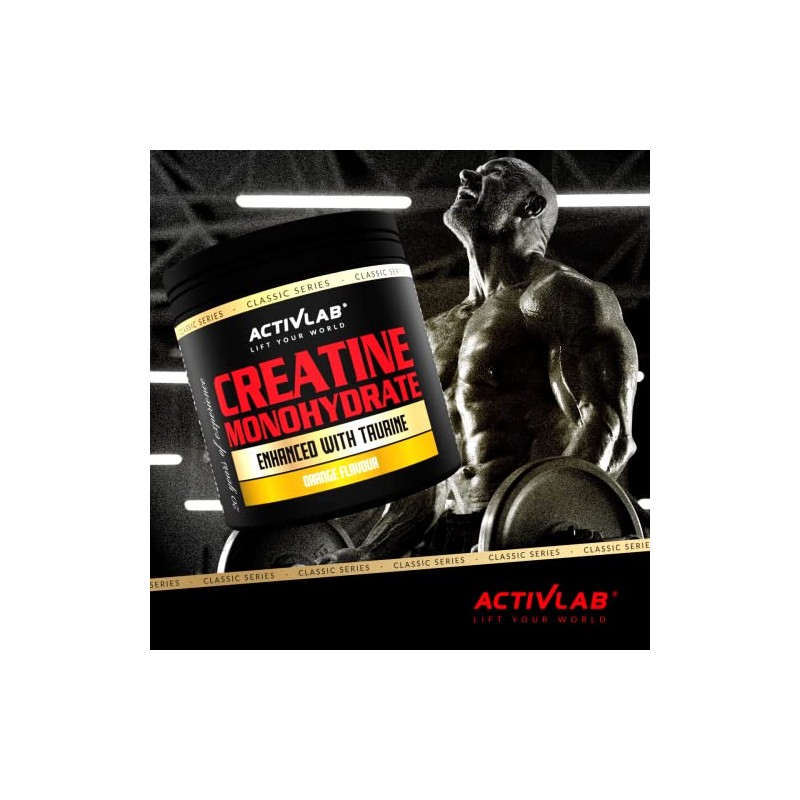 Activlab Creatine Monohydrate - Jar 300g - 50 Servings -