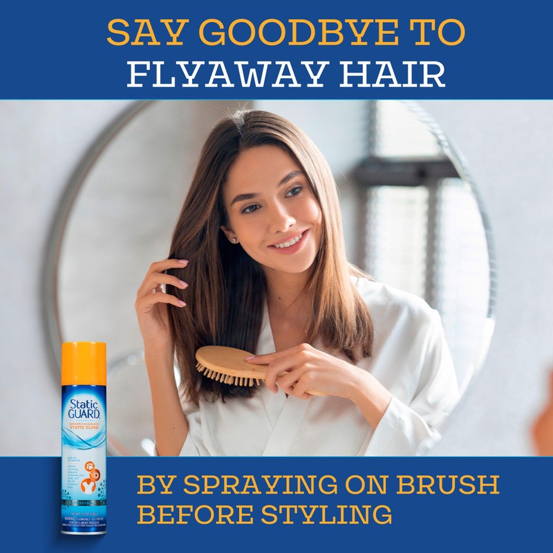 Static Guard Fabric Spray, Original Scent, 5.5 Ounce Can