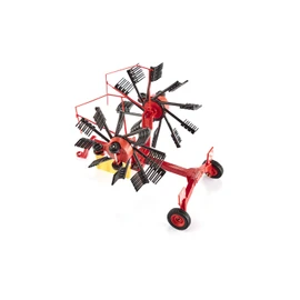 siku 2451, Fella Whirl Rake, 1:32, Metal/Plastic, Red, Movable and foldable rotors