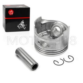 MOTO1988 Piston & Ring ANG Gasket Compatible with EZGO TXT 4 Cycle Gas Golf Cart 295cc MCI Fuji Robin Engine 1991-2008 OEM 26607-G01 26608-G01 4570 Standard