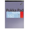 A4 5mm Squared Ruled Pads 80GSM 160 Pages (Single)