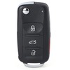 Keymall Car Key Fob Keyless Entry Remote Control for VW