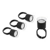 KingWei Ink Ring Cups,KingWei 50pcs Microblading Pigment Glue Rings with