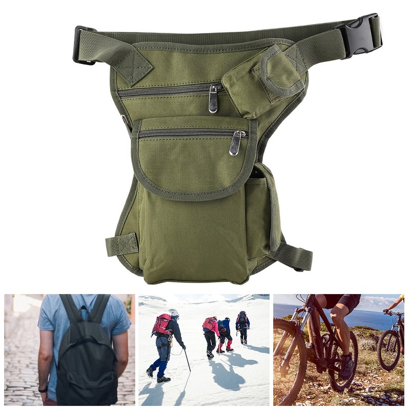 Multi Pockets Drop Waist Leg Bag Military Utility Motorcycle Racing