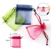 Absofine Set of 100 x Organza Wedding Reception Gift Bags