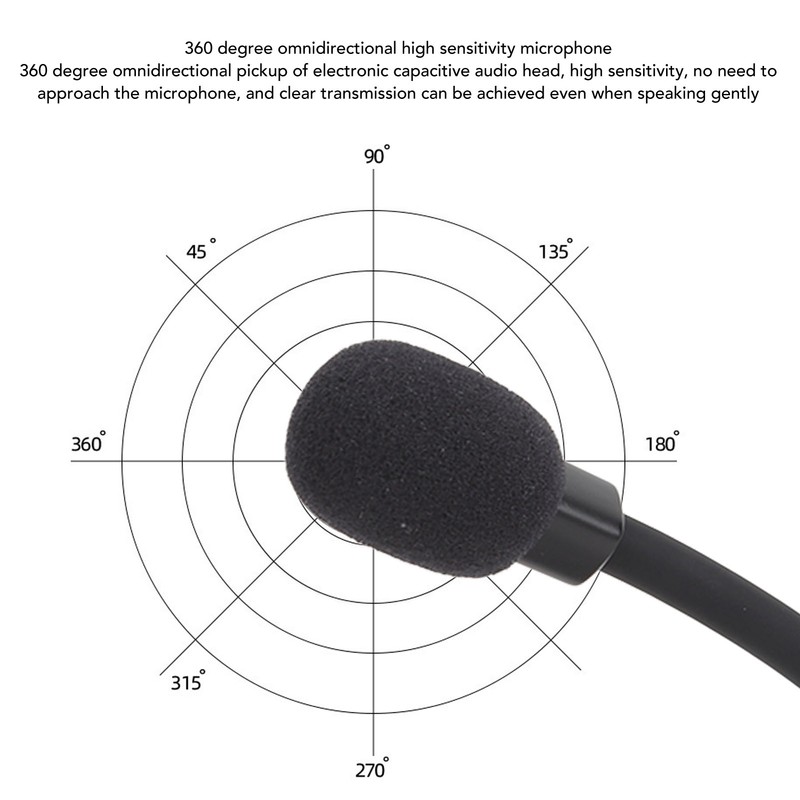 USB Computer Microphone PC Microphone Desktop Omnidirectional Condenser PC Laptop