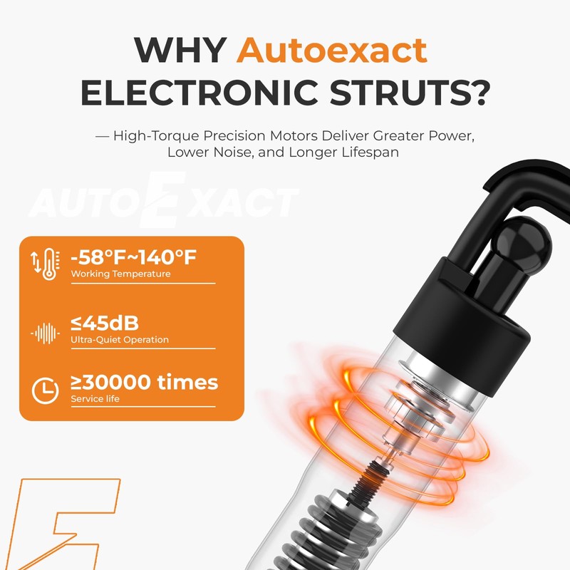 Autoexact Power Liftgate Struts Fit for 2013-2018 Toyota Rav4, Electric