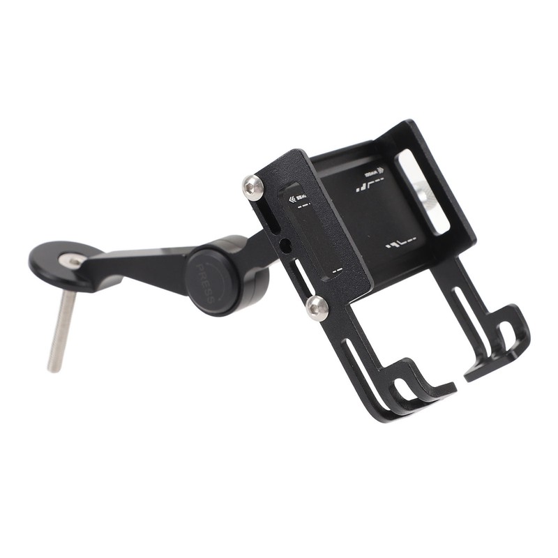Bike Stem Phone Mount Holder Aluminum Alloy Adjustable Bicycle Phone