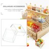 10Pcs Miniature Creative Candy Storage Case Clear Landscape Mini Candy